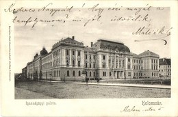 T2/T3 Kolozsvár, Cluj; Igazságügyi Palota, Kiadja Schuster Emil / Palace Of Justice (EK) - Zonder Classificatie