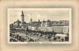 T2/T3 Marosvásárhely, Targu Mures; Széchényi Tér, Kiadja Márványi Arthur / Square (EK) - Non Classificati