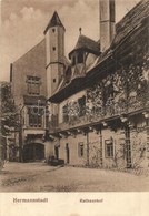 T2 Nagyszeben, Hermannstadt, Sibiu; Rathaushof / Városháza Udvara / Town Hall Courtyard - Non Classificati