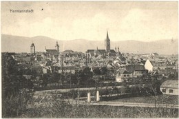 T2 1909 Nagyszeben, Hermannstadt, Sibiu; Látkép / General View - Zonder Classificatie