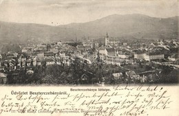 T2/T3 Besztercebánya, Banská Bystrica; Látkép. Kiadja Lechnitzky O. 177. / General View (EK) - Non Classificati