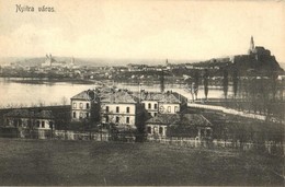 T2 1911 Nyitra, Nitra; Látkép, Püspöki Vár. Kiadja Huszár István / General View With Bishop's Castle - Zonder Classificatie