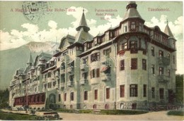 T2 Tátralomnic, Tatranská Lomnica; Palota Szálloda. Divald Károly 1907. 1464. / Hotel Palace - Zonder Classificatie