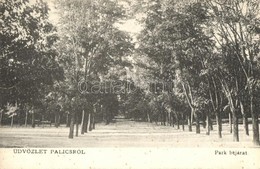 ** T2/T3 Palics, Palic; Park Bejárata / Entry To The Park  (EK) - Unclassified