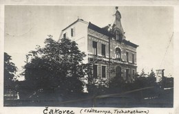 T2 Csáktornya, Cakovec; Hodosi Vilmos Vasúti Szállodája / Hotel Railway Station - Non Classificati