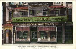 * T2 New York City, Mott Street 7-9. Port Arthur Restaurant, Eastern Importing Co. The World's Best Known Chinese Restau - Ohne Zuordnung