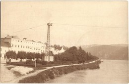 * T2 1915 Aschach An Der Donau, Wire Path, Cableway Transport. Photo - Non Classificati