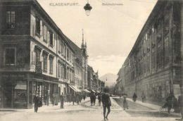 T2 Klagenfurt, Bahnhofstrasse. Verlag Karl Hanel / Street View, Shops - Unclassified