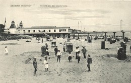 ** T1 Miedzyzdroje, Misdroy; Strand An Der Seebrücke / Beach - Ohne Zuordnung