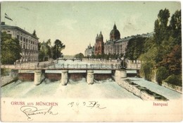 * T2/T3 München, Munich; Isarquai / River, Bridge (Rb) - Unclassified