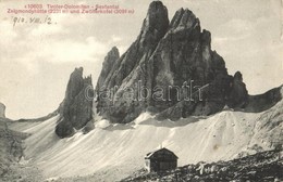 T2/T3 Dolomiti Di Sesto, Sextner Dolomiten, Sexten Dolomites (Südtirol); Zsigmondyhütte Und Zwölferkofel / Rifugio Zsigm - Non Classés