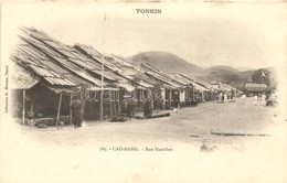 ** T2 Tonkin, Cao Bang, Rue Escoubet / Street - Zonder Classificatie