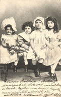 T2/T3 1904 Four Little Girls (EK) - Non Classés