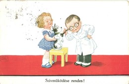 T2 'Szívműködése Rendes!' / Children Playing Medical Examination, W.S.S.B. No. 7326/1, S: John Wills - Unclassified