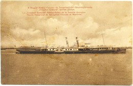 ** T2 A Magyar Királyi Folyam- és Tengerhajózási Részvénytársaság 'Erzsébet Királyné' Gőzöse / Queen Elizabeth Steamship - Unclassified