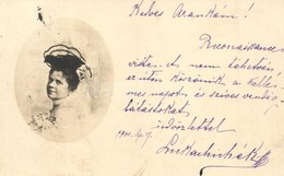 T2 1900 Lady Portrait. C. Andelfinger & Cie. Kunstanstalt München - Unclassified