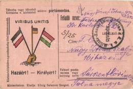 T2/T3 Hazáért! Királyért! Tábori Posta Propaganda Lap / Viribus Unitis WWI Austro-Hungarian Military  Propaganda Postcar - Zonder Classificatie