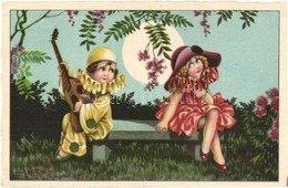 ** T1/T2 Serenade, Children Italian Art Postcard, CCM 2461. S: A. Bertiglia - Unclassified