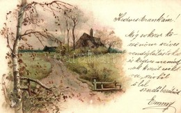 T2/T3 1899 Landscape, Litho (EK) - Ohne Zuordnung