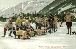 ** T2 Plaisirs D'hiver. Editions Louis Burgy & Co. 498. / Winter Sport, Sledding People - Non Classificati