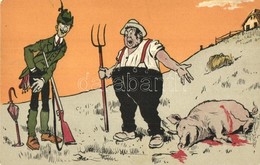 ** T2 Megalázó, Amikor Valakit Kocavadásznak Hívnak / Hunter Shot Down A Pig, Humor. E. S. D. 1649. - Ohne Zuordnung