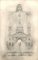 * T2 1938 Budapest, XXXIV. Nemzetközi Eucharisztikus Kongresszus Ritka Emléklapja / 34th International Eucharistic Congr - Non Classés