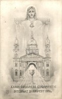 * T2 1938 Budapest, XXXIV. Nemzetközi Eucharisztikus Kongresszus Ritka Emléklapja / 34th International Eucharistic Congr - Ohne Zuordnung