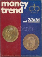 Money Trend 1975/12., 1981/7-8., 1981/9., 1981/10., 1981/11. Számai. Megkímélt állapotban - Zonder Classificatie