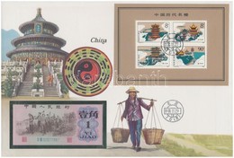 Kína 1962. 1J Felbélyegzett Borítékban T:I
China 1962. 1 Jiao In Envelope With Stamps And Overprint C:UNC - Ohne Zuordnung