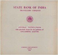 India 1966. 'Utazási Csekk útmutató' Benne 4db Klf Lyukasztott Mintával T:I,I-
India 1966. 'Travellers Cheques Guide' Wi - Zonder Classificatie