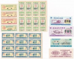 Kína ~1970-1980. 28db Rizsjegy, Egy Része ívben T:II
China ~1970-1980. 28pcs Of Rice Coupons, Some In Sheet C:XF - Non Classés