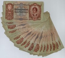 1932. 50P (22x) T:III,III- - Ohne Zuordnung