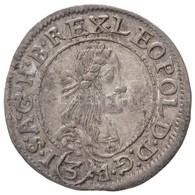 1675K-B 3kr Ag 'I. Lipót' Körmöcbánya (1,45g) T:1-,2 / 
Hungary 1675K-B 3 Kreuzer Ag 'Leopold I' Kremnitz (1,45g) C:AU,X - Zonder Classificatie