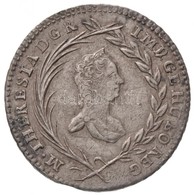 1765. 10kr Ag 'Mária Terézia' (3,2g) T:1-,2 Kis Ph. / 
Hungary 1765. 10 Kreuzer Ag 'Maria Theresia' (3,2g) C:AU,XF Small - Zonder Classificatie