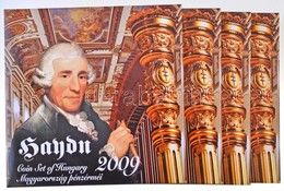 2009. 5Ft-200Ft 'Haydn' (7xklf) Forgalmi érme Sor, Benne 'Joseph Haydn' Ag Emlékérem (12g/0.999/29mm) (4x) T:PP
Adamo FO - Zonder Classificatie