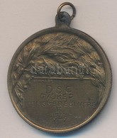 1949. 'DSC Tájkép Felismerési Verseny II' Br Díjérem, 'LUDVIG BP' Gyártói Jelzéssel (36mm) T:1- - Zonder Classificatie