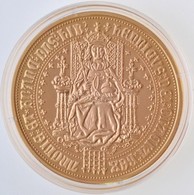 DN 'Történelmi Aranypénzek - VIII. Henrik Sovereign, 1526-1544' Aranyozott Cu-Ni Utánveret 'COPY' Beütéssel, Tanúsítvánn - Zonder Classificatie