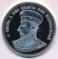 DN 'Királyi Koronák - I. Géza 5 Korona 1909' Ag Emlékérem Tanúsítvánnyal (20g/0.999/38,61mm) T:PP Kis Patina - Ohne Zuordnung