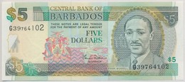 Barbados 2007. 5$ T:I 
Barbados 2007. 5 Dollars C:UNC
Krause 61 - Zonder Classificatie