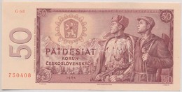 Csehszlovákia 1964. 50K T:II- Szép Papír
Czechoslovakia 1964. 50 Korun C:VF Nice Paper - Zonder Classificatie