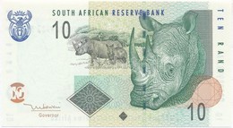 Dél-Afrika 1999. 10R T:I 
South Africa 1999. 10 Rand C:UNC
Krause 123.b - Non Classés