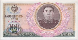 Észak-Korea 1978. 100W T:I,I-
North Korea 1978. 100 Won C:UNC,AU 
Krause 22 - Unclassified