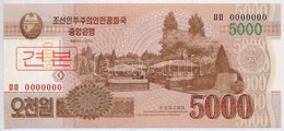 Észak-Korea 2013. 5000W 'MINTA' T:I
North Korea 2013. 5000 Won 'SPECIMEN' C:UNC - Zonder Classificatie