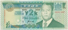 Fidzsi-szigetek 2000. 2$ 'y2k' T:I 
Fiji Islands 2000. 2 Dollars 'y2k' C:UNC - Zonder Classificatie