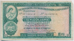 Hongkong 1977. 10$ T:III-
Hong Kong 1977. 10 Dollars C:VG Anyaghiány
Krause 182.h - Non Classificati