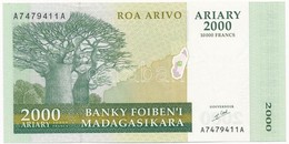 Madagaszkár 2006. 2000A T:I
Madagascar 2006. 2000 Ariary C:UNC - Zonder Classificatie