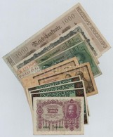 10db-os Vegyes Külföldi Bankjegy Tétel, Közte Ausztria, Német Birodalom, Szovjetunió T:III,III-
10pcs Of Various Banknot - Zonder Classificatie