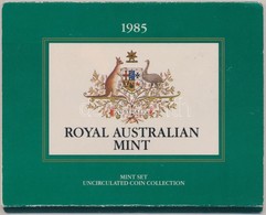 Ausztrália 1985. 1c-1$ (7xklf) Forgalmi Szett Műanyag Tokban T:1
Australia 1978. 1c - 1 Dollar (7xklf) Coin Set In Plast - Ohne Zuordnung