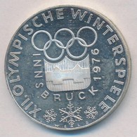 Ausztria 1974. 100Sch Ag 'XII. Téli Olimpia - Innsbruck 1976.' T:1,1- Eredetileg PP 
Austria 1974. 100 Schilling Ag 'Win - Non Classés