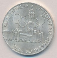 Ausztria 1976. 100Sch Ag 'Téli Olimpia Innsbruck' T:2 Patina Austria 1976. 100 Schilling 'Winter Olympics Innsbruck / Bu - Zonder Classificatie